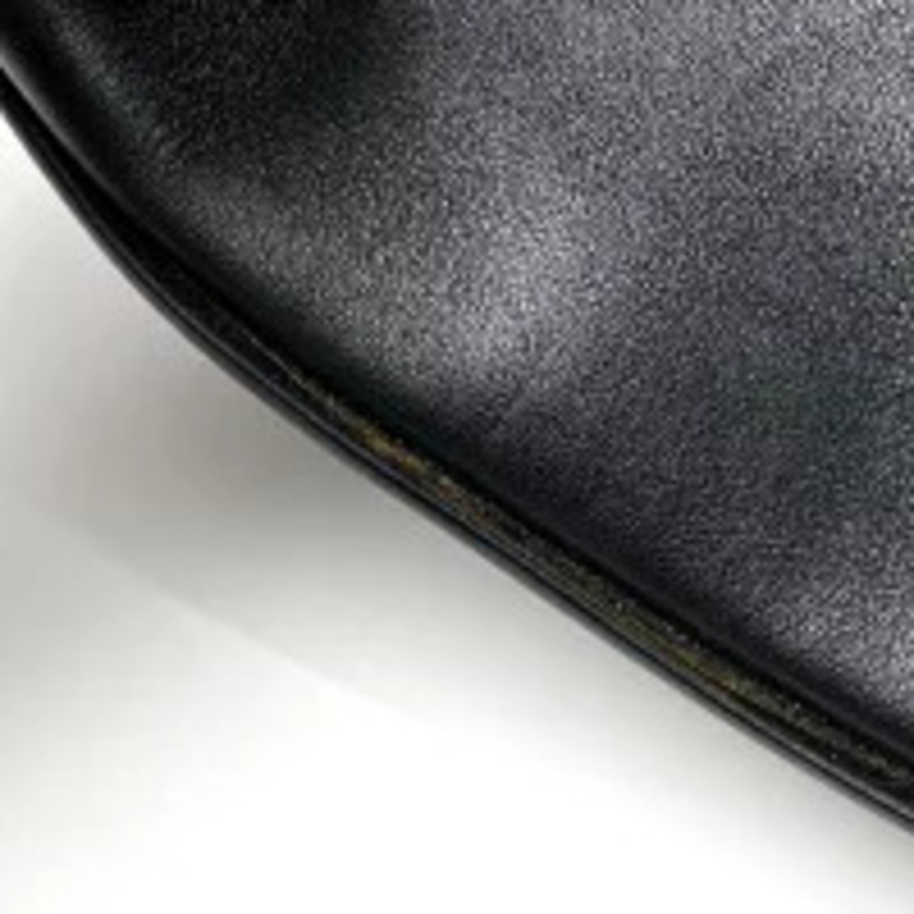 Prada Plate 2way Shoulder Bag Shopping Leather Nero Black - Picture 4 of 7